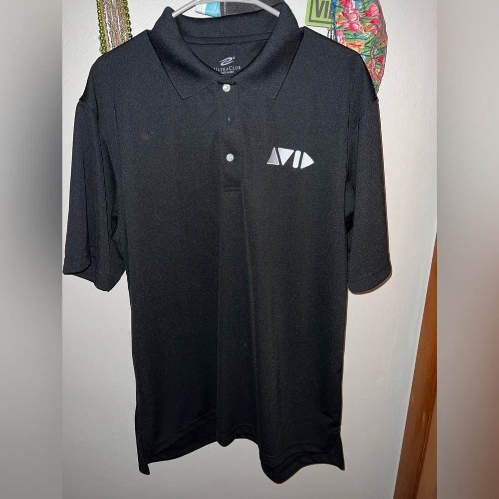 Men’s large avid pro tools polo shirt